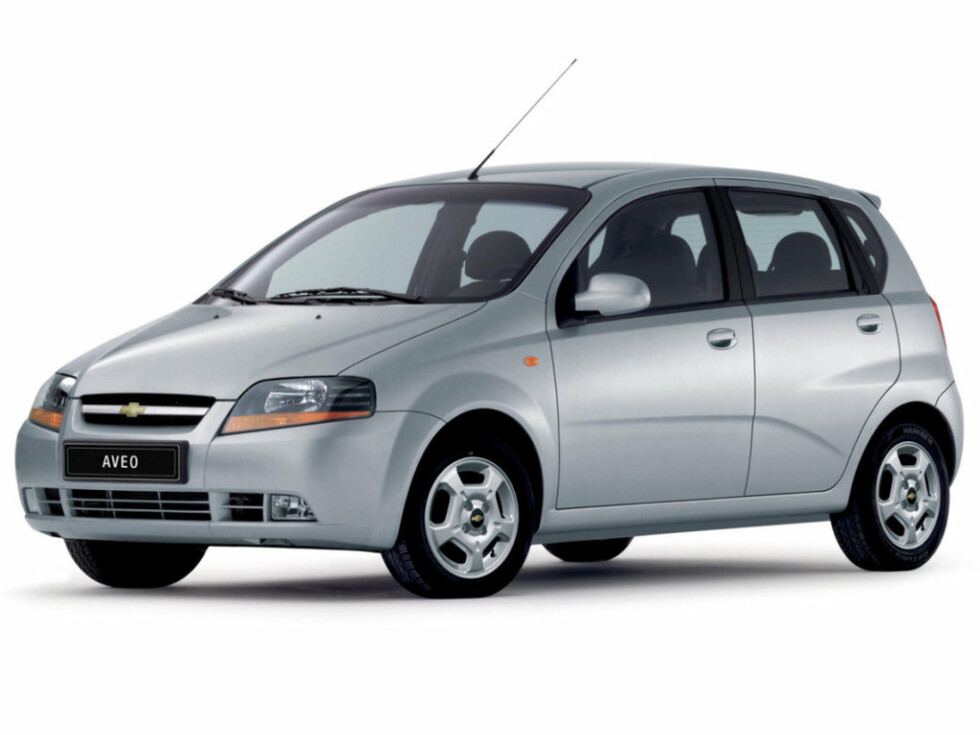 Коврики текстильные "Классик" для Chevrolet Aveo I (хэтчбек 5 дв / T200) 2002 - 2008, темно-серые, 5шт.