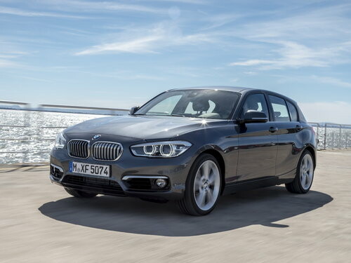 Коврики текстильные "Комфорт" для BMW 1-Series II (хэтчбек 5 дв / F20) 2017 - 2020, черные, 4шт.