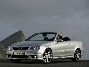 Коврики текстильные для Mercedes-Benz CLK-Class II (кабриолет / A209) 2005 - 2009