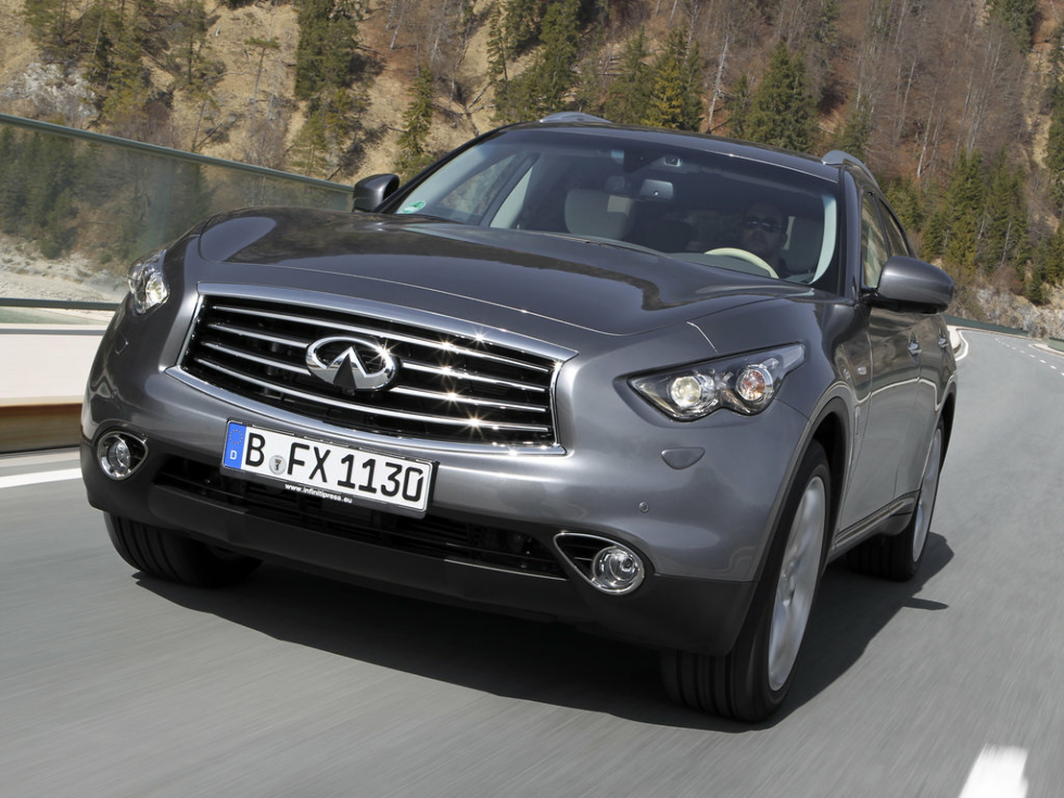 Коврики ЭВА "EVA ромб" для Infiniti Fx37 (suv) 2011 - 2013, черные, 4шт.