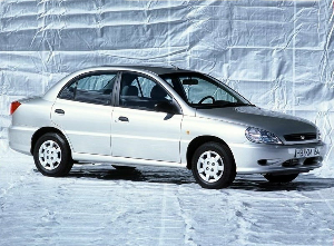 Коврики текстильные для Kia Rio I (седан / DC) 2000 - 2002