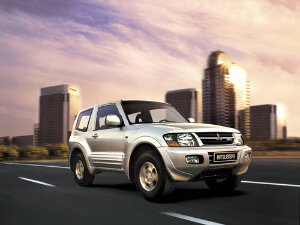 Коврики текстильные для Mitsubishi Pajero III (suv / V60 (3 дв.)) 1999 - 2006