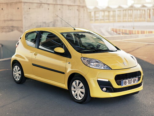 Коврики ЭВА "EVA ромб" для Peugeot 107 (хэтчбек 5 дв) 2009 - 2012, серые, 4шт.