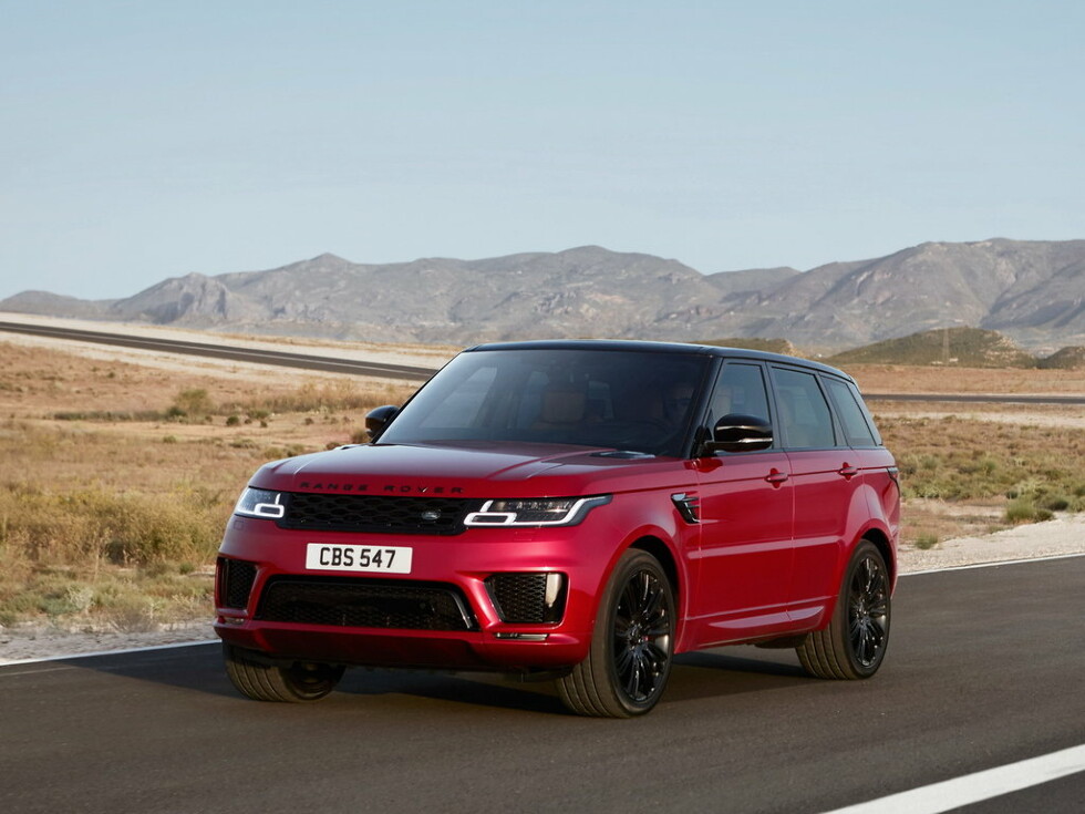 Коврики текстильные "Стандарт" для Land Rover Range Rover Sport II (suv / L494) 2017 - Н.В., черные, 2шт.