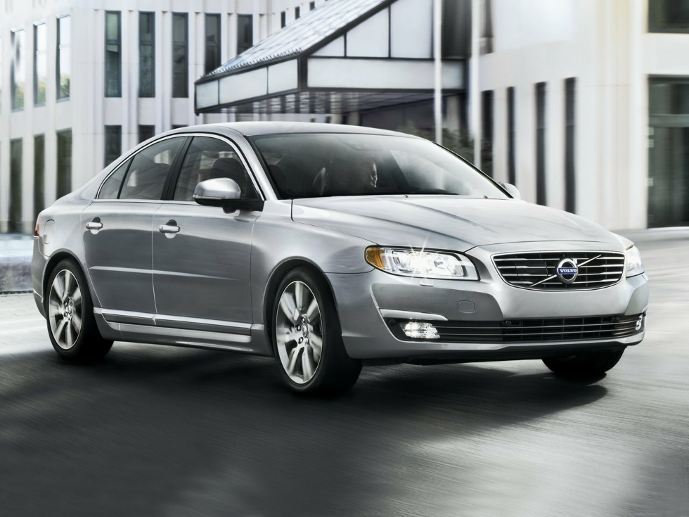 Коврики текстильные "Классик" для Volvo S80 II (седан) 2013 - 2016, темно-серые, 5шт.