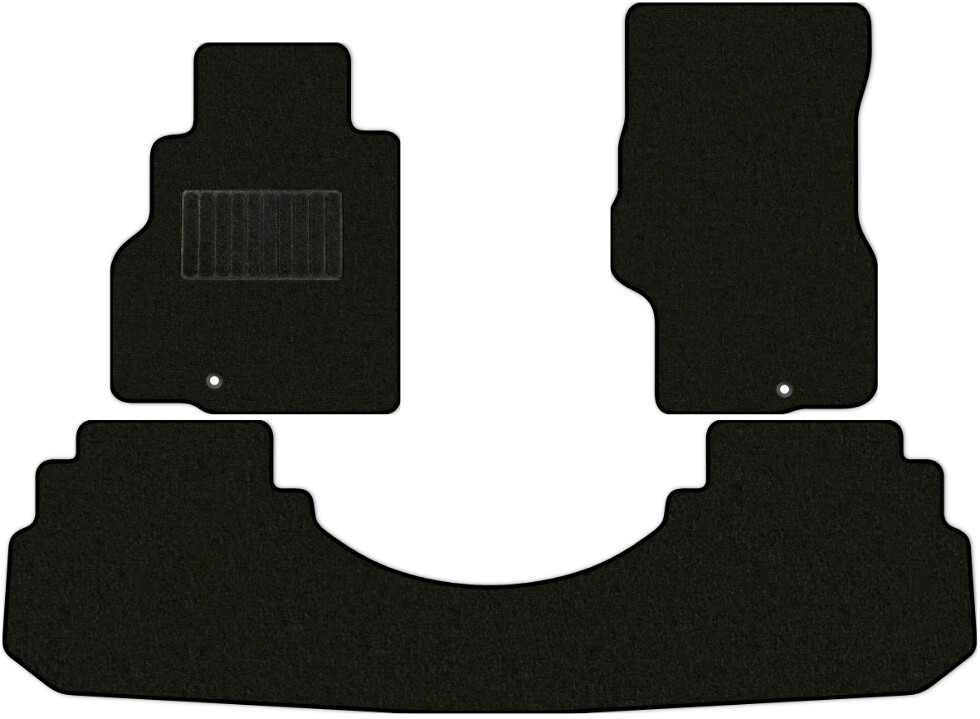 Коврики текстильные "Комфорт" для Infiniti М45 (седан / Y50) 2005 - 2007, черные, 3шт.