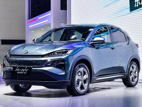 Коврики ЭВА "EVA ромб" для Honda MN-V I (suv / SUV) 2019 - Н.В., черные, 3шт.